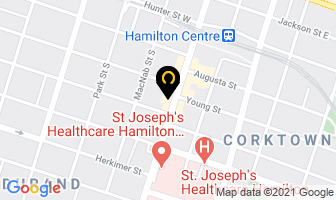 Big Bee Food Mart in Hamilton map