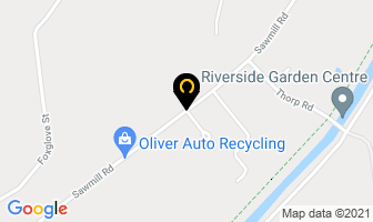 Big Blue Septic Service in Oliver map
