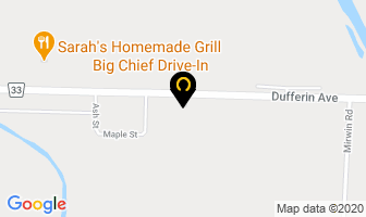 Big Chief Drive-In in Chatham-Kent map