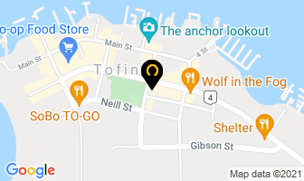 Big Daddy's Fish Fry in Tofino map