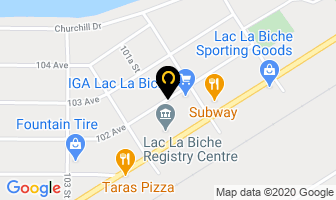 Big Dog 103.5 in Lac la Biche map