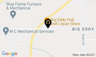 Big Eddy Cold Beer & Wine in Revelstoke map