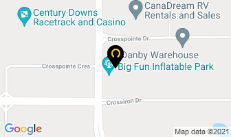 Big Fun Play Centre in Rocky View County map