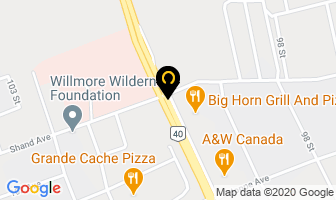 Big Horn Motor Inn in Calgary map