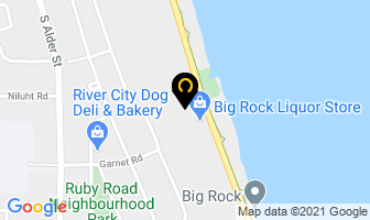 Big Rock Motel in Gracefield map