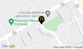 Bigelow Eric Dr in Guelph map