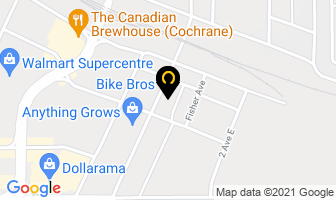 Bike Bros in Cochrane map