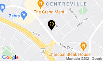 Bilalo Hair Artistry in Kitchener map