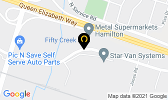 Bilingual Productions Limited in Hamilton map