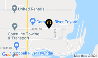 Bill Howich Chrysler Rv & Marine in Campbell River map