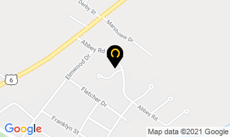 Bill Langille Construction in Amherst map