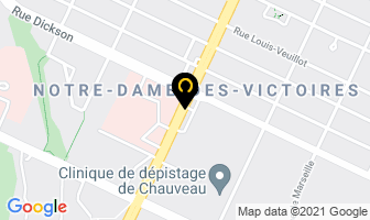 Bill Wong Restaurant in Montreal map