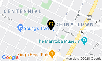 Bill Worb Furs Inc in Winnipeg map