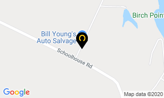 Bill Young's Auto Salvage in Cape Breton map
