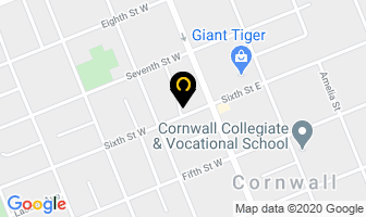Bill's Motor Sales in Cornwall map