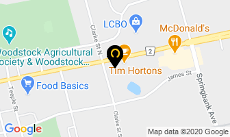 Binh Thanh Restaurant in Woodstock map