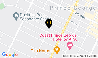 Binnie Consulting in Prince George map