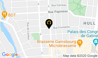 Bio-Sphere Produits in Gatineau map