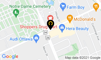 Biomedical Industry Group in Guelph map