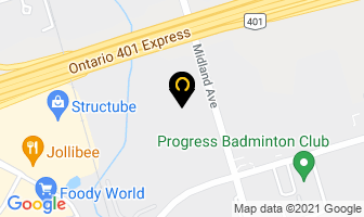 Biondan North America Inc in Orillia map