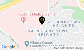 Birch C Dr in Calgary map