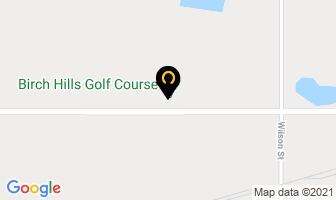 Birch Hills Golf Course in Birch Hills map