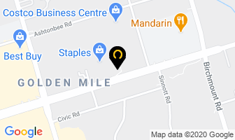 Birchmount Dental Group in Orillia map