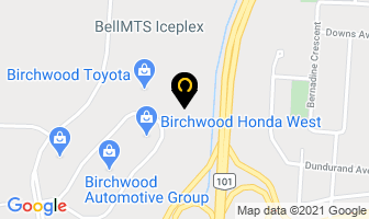 Birchwood Collision Centre in Winnipeg map
