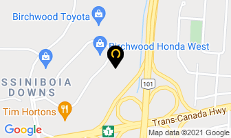 Birchwood Infiniti in Winnipeg map