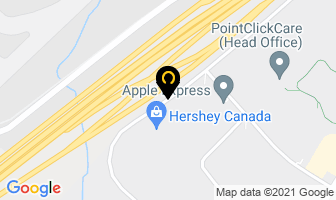 Bird Construction Company in Mississauga map