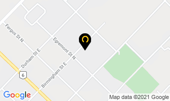 Birmingham Retirement Community in Mount Forest map