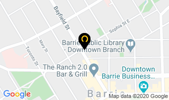 Birthright in Barrie map