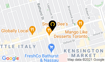 Bistro 422 in Orillia map