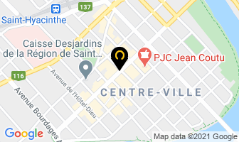 Bistro Mondor in Saint-Hyacinthe map