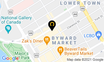 Bite Burger House in Guelph map