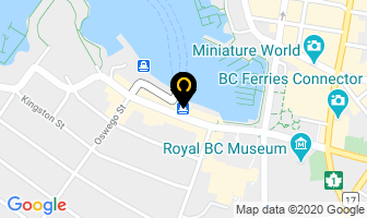 Black Ball Ferry Line in Victoria map