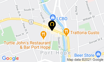 Black Beans Inc in Port Hope map