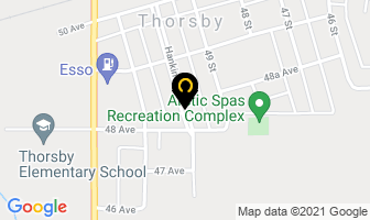 Black Gold Regional Schools Thorsby Elementary School in Thorsby map