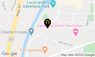 Black Iron Grill & Steak House in Penticton map