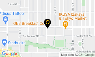 Black Pig Bistro in Calgary map