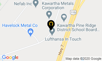 Black Stallion Helicopters in Peterborough map