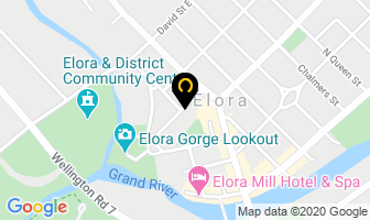 Black Tie Barber Shop in Elora map