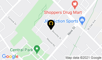 Black W J in Burlington map