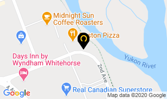 Blackbird Bakery in Whitehorse map