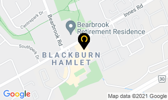 Blackburn Barber Shop in Guelph map