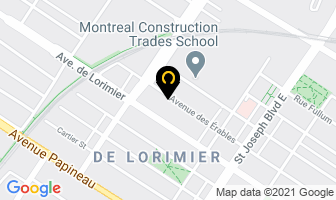 Blackcatseo Inc. in Montreal map