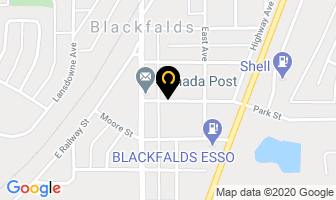 Blackfalds Law Office in Blackfalds map