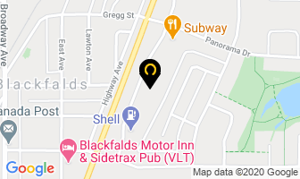 Blackfalds Veterinary Hospital in Blackfalds map