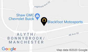 Blackfoot Motosports in Calgary map