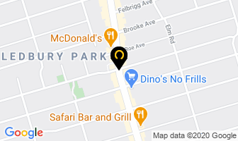 Black's in North York map